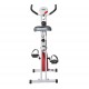 Bici statica di 8 livelli con display digitale per il fitness e la filatura - carico massimo 110kg - 41x66x104cm