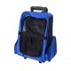 Transportin Carrito Perro 2 en 1 Mochila Carrito 36x30x49 cm Mascotas AZUL