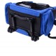 Transportin Hundewagen 2 in 1 Tasche Warenkorb 36x30x49 cm Haustiere blau