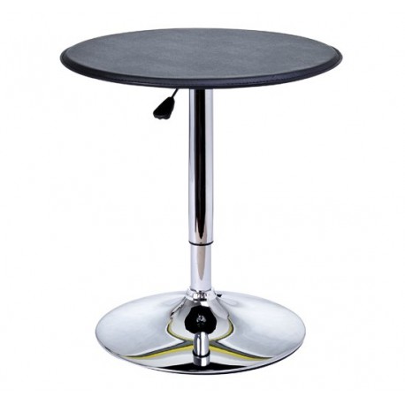 Altezza regolabile bar tavolo idraulico pub vinile nero altezza Ø63 diametro
