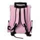 Transportin Carrito Perro 2 en 1 Mochila Carrito 36x30x49 cm Mascotas ROSA