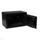 Homcom electronic safe black solid steel 31x20x20 cm