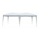 Outsunny carpa gazebo for terrace or garden - white color - polyester fabric and steel tubes - 6x3m - 18m2