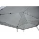 Outsunny carpa gazebo for terrace or garden - white color - polyester fabric and steel tubes - 6x3m - 18m2
