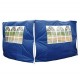 Pareti laterali outsunny per padiglione blu oxford 3x2m