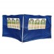 Outsunny Seitenwände für blauen Pavillon Oxford 3x2m