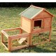 Cages for hens - natural wood - 133.3 x 62.2 x 99cm