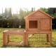 Cages pour poules - bois naturel - 133,3 x 62,2 x 99cm