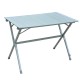 Folding table campsite - laminated aluminium - 116x70x69cm