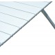 Tavolo pieghevole campeggio - alluminio laminato - 116x70x69cm