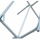 Table pliante camping - aluminium laminé - 116x70x69cm