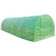 Garden greenhouse for plants and orchard - 8x3x2 m green.