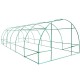 Serre de jardin pour plantes et vergers - 8x3x2 m vert.