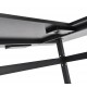 Pc table desk type desk for office - black - mdf e1 and powder coated iron - 155x130x76cm