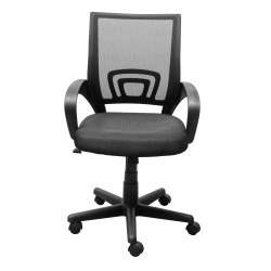 Cadeira de escritório giratória Cadeiras de altura ajustável escritório de computador HOMCOM