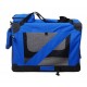 Transport bag transportin 70x52x52cm dogs pet cats travel steel tube 4 inputs