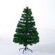 Albero di Natale homcom + luci portato a albero verde artificiale ≈60x120cm