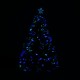 HomCom Arbol de Navidad + Luces LED Arbol Artificial Verde Φ60x120cm