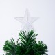 Albero di Natale homcom + luci portato a albero verde artificiale ≈60x120cm