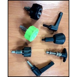 HEIGHT SELECTORS FOR HANDLEBAR / SEAT BICYCLE SPININNG