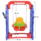 Altalena per bambini 90x120x66cm bambini 18 mesi max carico 50Kg parco