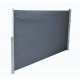 Pantalla Toldo Para Viento Lateral Paraviento Jardin Gris Oscuro 200 x 300 cm