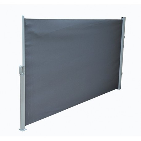 Pantalla Toldo Para Viento Lateral Paraviento Jardin Gris Oscuro 200 x 300 cm