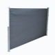 Pantalla Toldo Para Viento Lateral Paraviento Jardin Gris Oscuro 200 x 300 cm