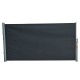 Awning for lateral wind paraviento dark grey garden 160 x 300 cm