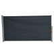 Awning for lateral wind paraviento dark grey garden 180 x 300 cm