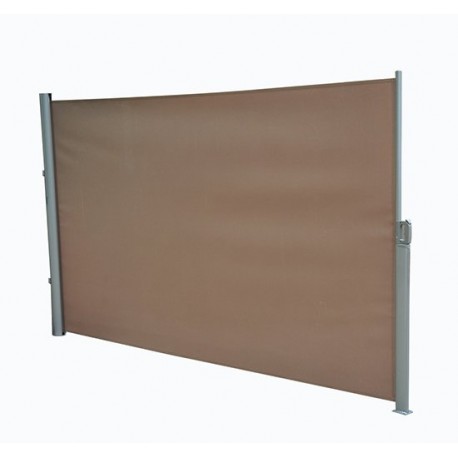 Awning for lateral wind paravent garden coffee 160 x 300 cm