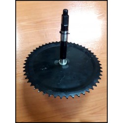 AXIS + PLATE FOR BICYCLE SPINNING