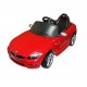 HomCom Coche Eléctrico Infantil Rojo PP ABS TPE 110 x 56.6 x 47,1cm / 10,7kg