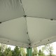 Carpa Plegable e Impermeable de Jardín o Terraza - Color Verde - Acero - 3x3 m