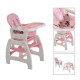 Trouser chair balancín 3 in 1 for convertible baby pink