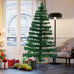 Arbol de Navidad Verde Φ60x150cm + Luces LED...