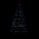 Grüner Weihnachtsbaum ≈60x150cm + LED-Leuchten.