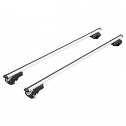 Roof bars car rack with antirob.