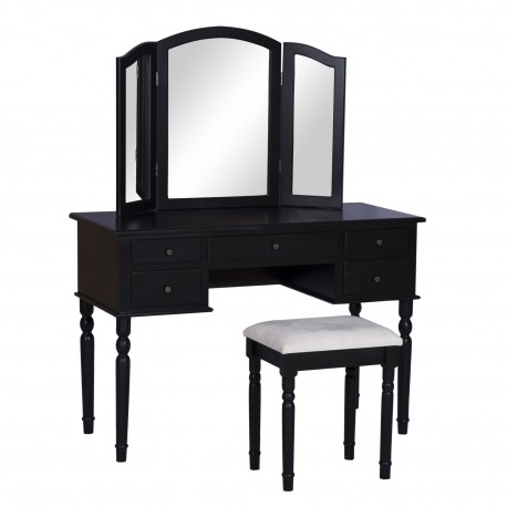 1 mirror 5 drawers 1 stool maqu.