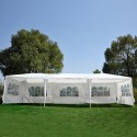 Gazebo tenda staccabile - colore bianco - ...