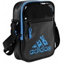 BANDOLERA ADIDAS COLOR NEGRO/AZUL 