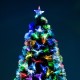 Árvore de Natal verde ≈84x180cm + luzes led árvores ...