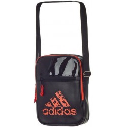 BANDOLERA ADIDAS COLOR NEGRO/NARANJA 