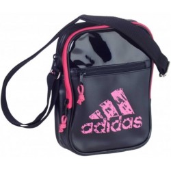 BANDOLERA ADIDAS COLOR NEGRO/ROSA