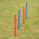 Set agility training dogs agility jump pole.