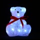 Christmas decoration illuminated bear led effect sca.
