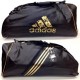 BOLSA DEPORTIVA CONVERTIBLE GRANDE ADIDAS (NEGRO/DORADO)