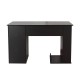 Table d'ordinateur pc 120x60x74 cm bureau e.