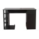 Table d'ordinateur pc 120x60x74 cm bureau e.