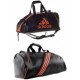 LARGE CONVERTIBLE SPORTS BAG ADIDAS (BLACK/ORANGE)